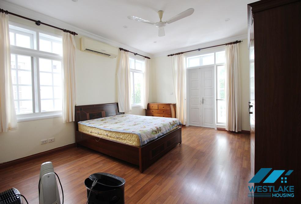 Fully furnished villa for rent in C Block, Ciputra, Tay Ho, Ha Noi
