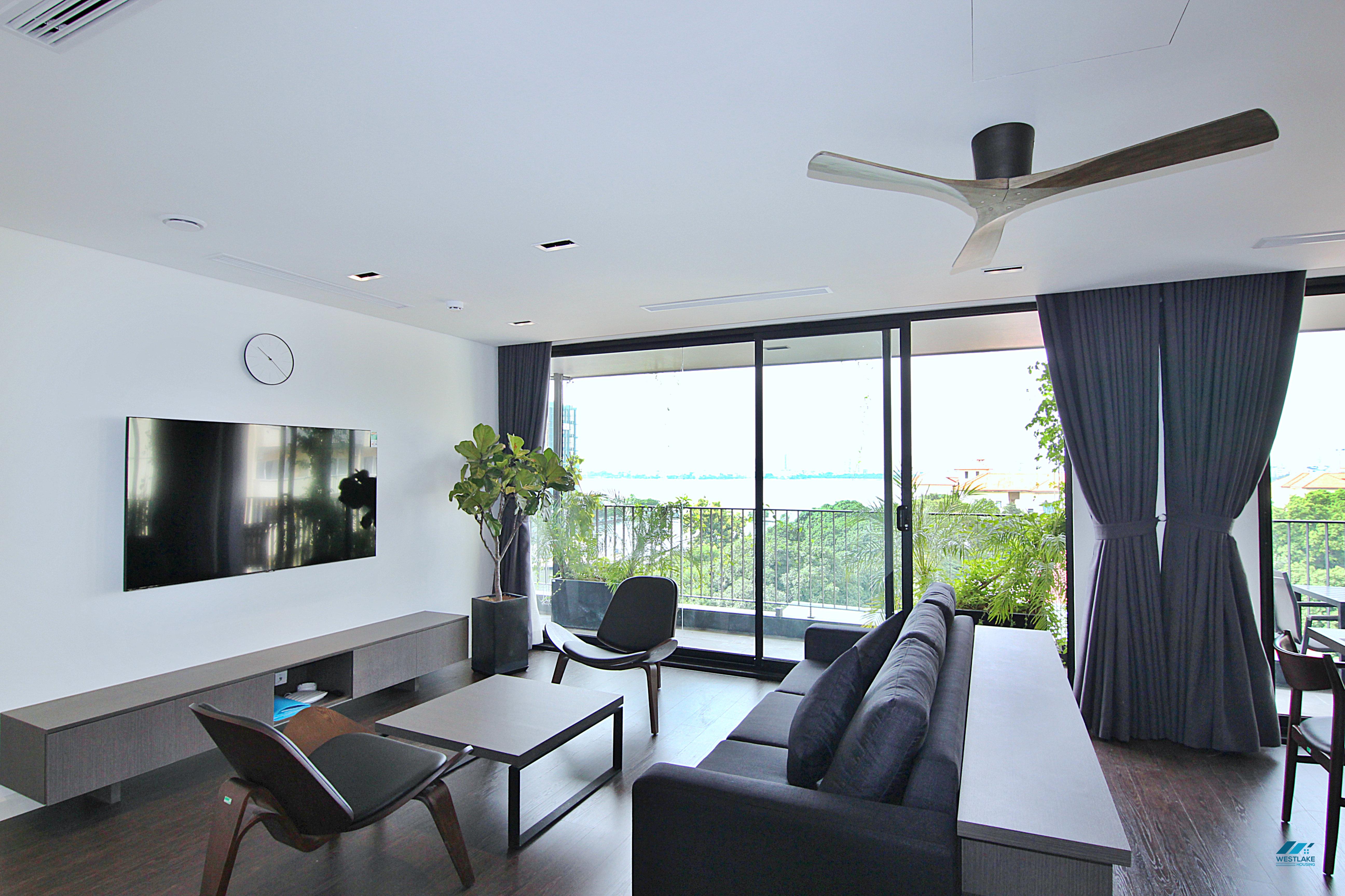 Newly- high end 3 bedroom apartment for rent in Tay Ho