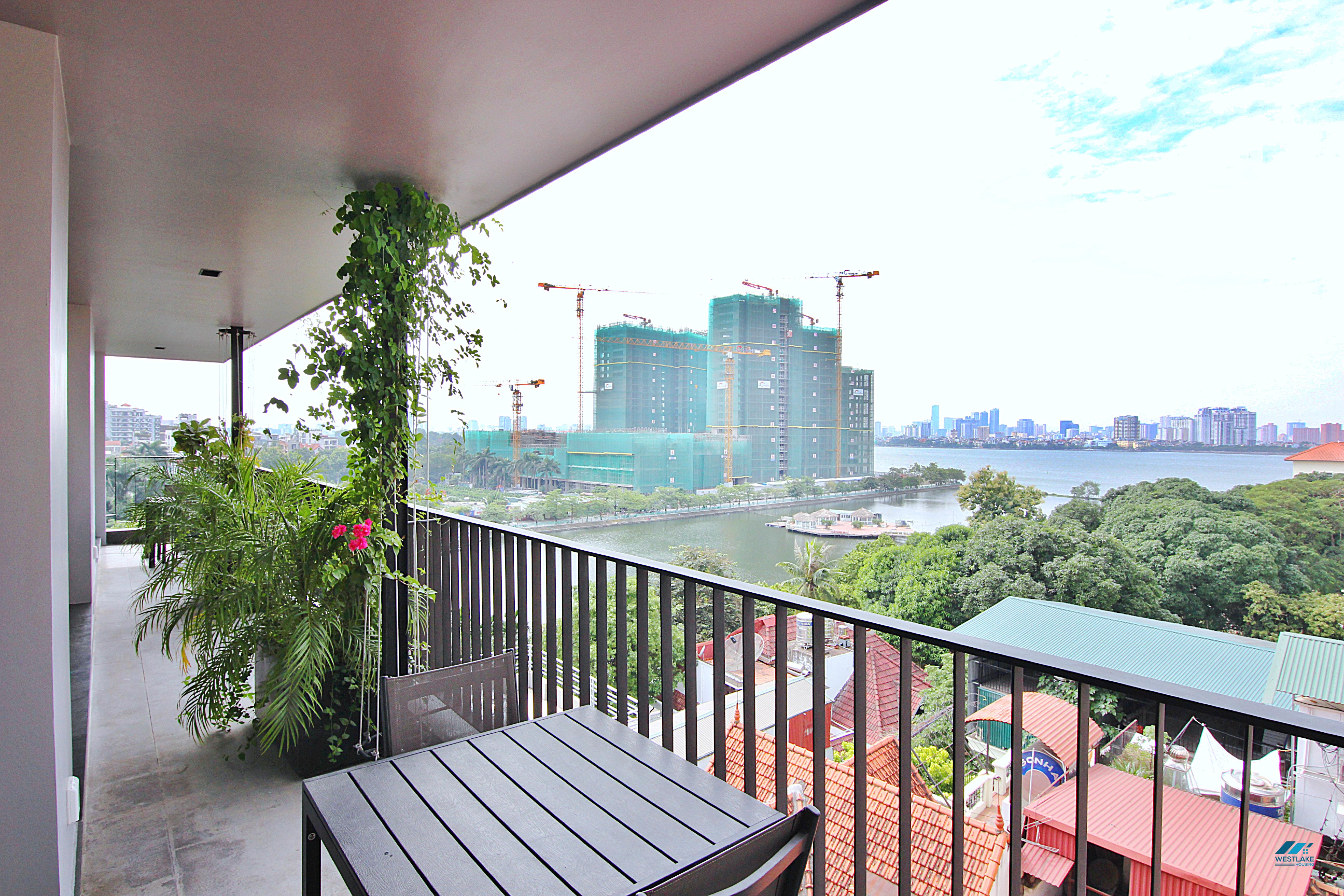 Newly- high end 3 bedroom apartment for rent in Tay Ho