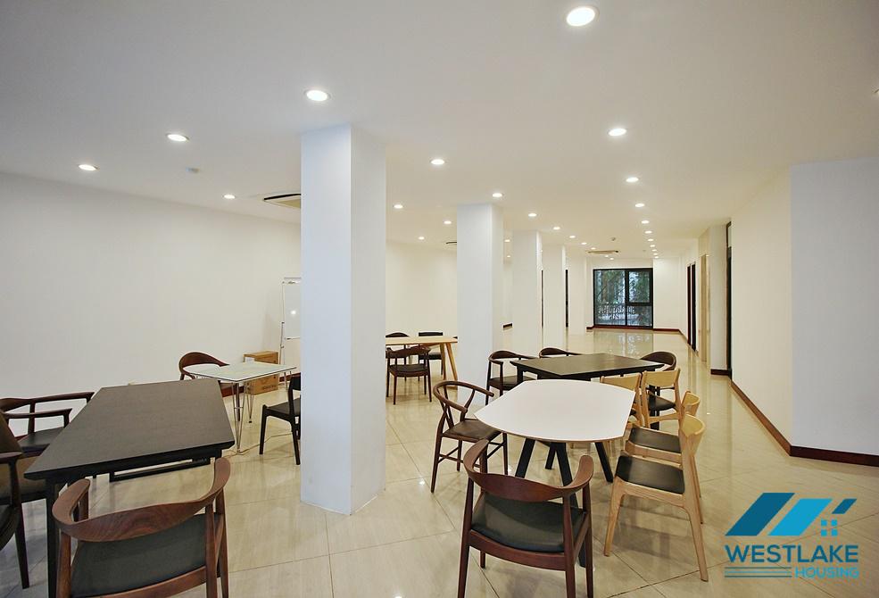 Spacious an office for rent in To Ngoc Van street, Tay Ho, Ha Noi