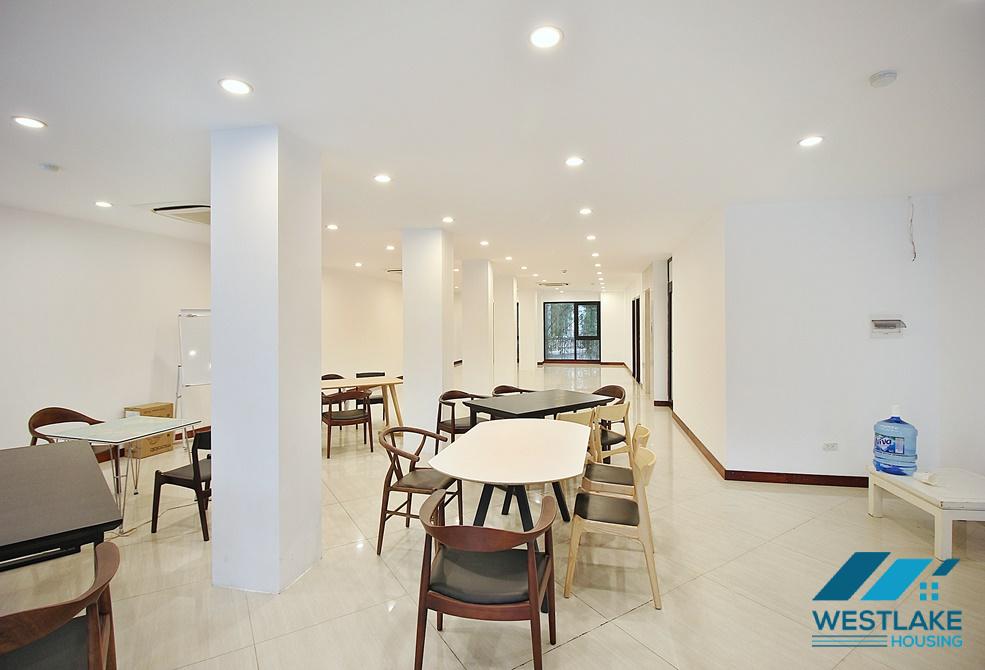 Spacious an office for rent in To Ngoc Van street, Tay Ho, Ha Noi