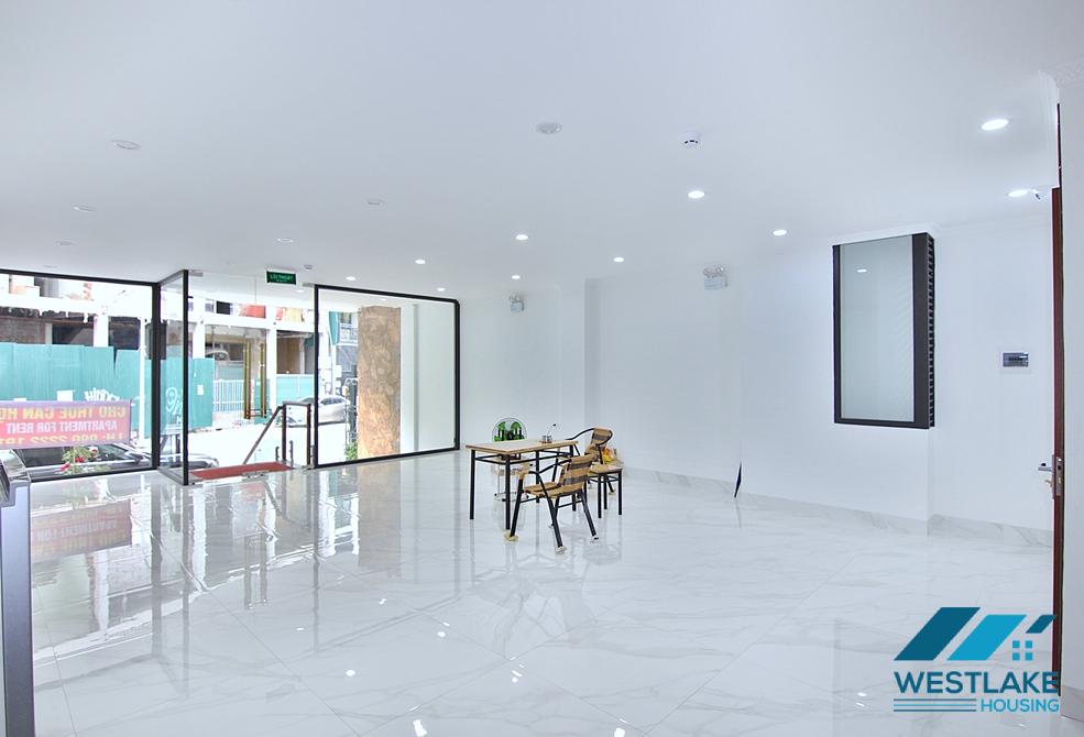 Brand new office for rent in To Ngoc Van, Tay Ho, Ha Noi