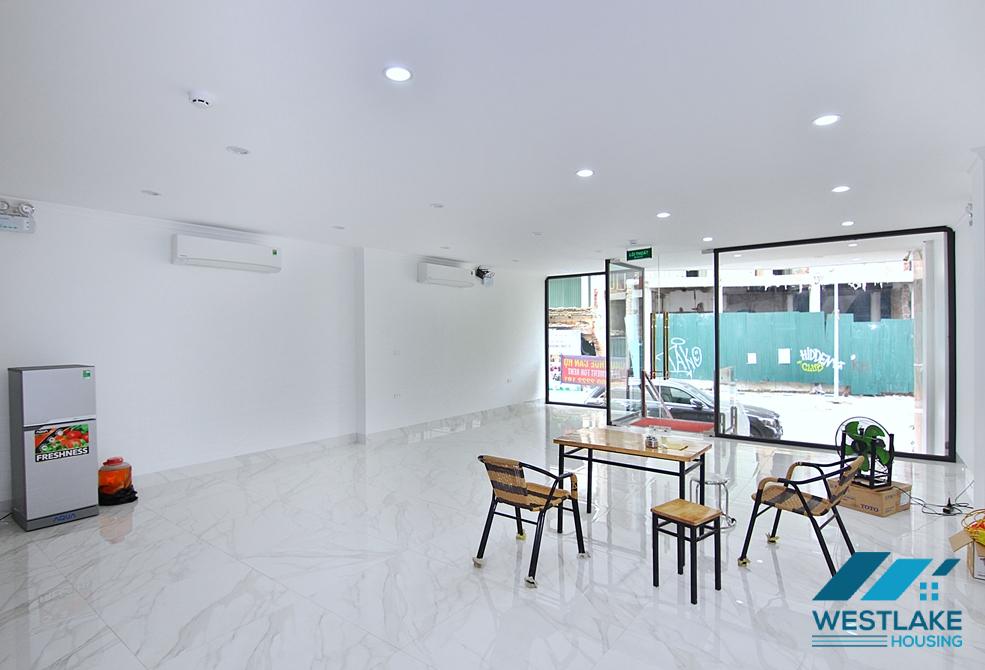 Brand new office for rent in To Ngoc Van, Tay Ho, Ha Noi
