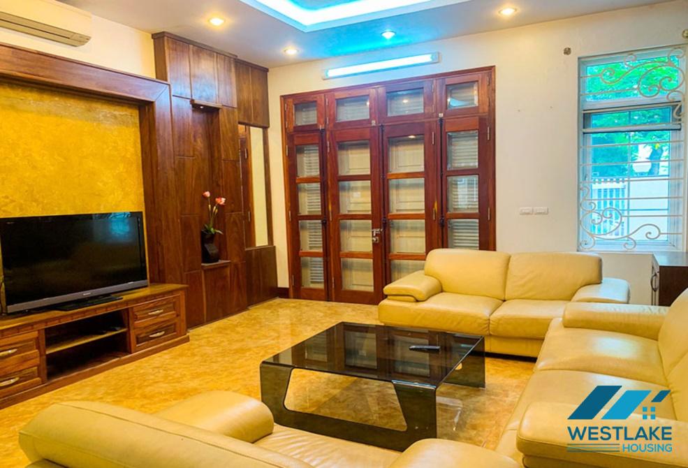 Nice house for rent in T Block, Ciputra, Tay Ho, Hanoi