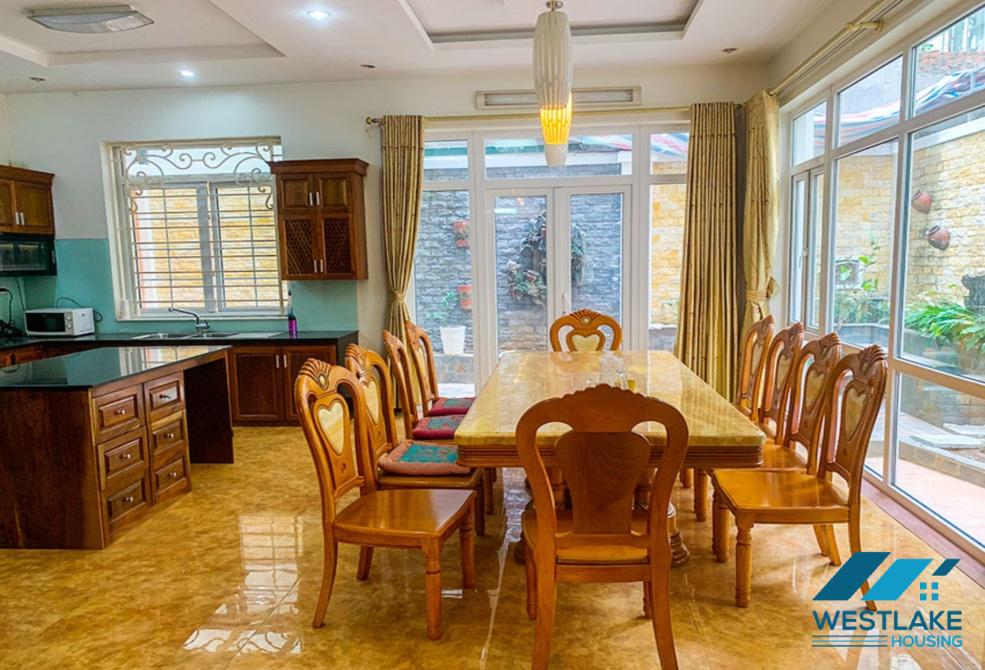 Nice house for rent in T Block, Ciputra, Tay Ho, Hanoi