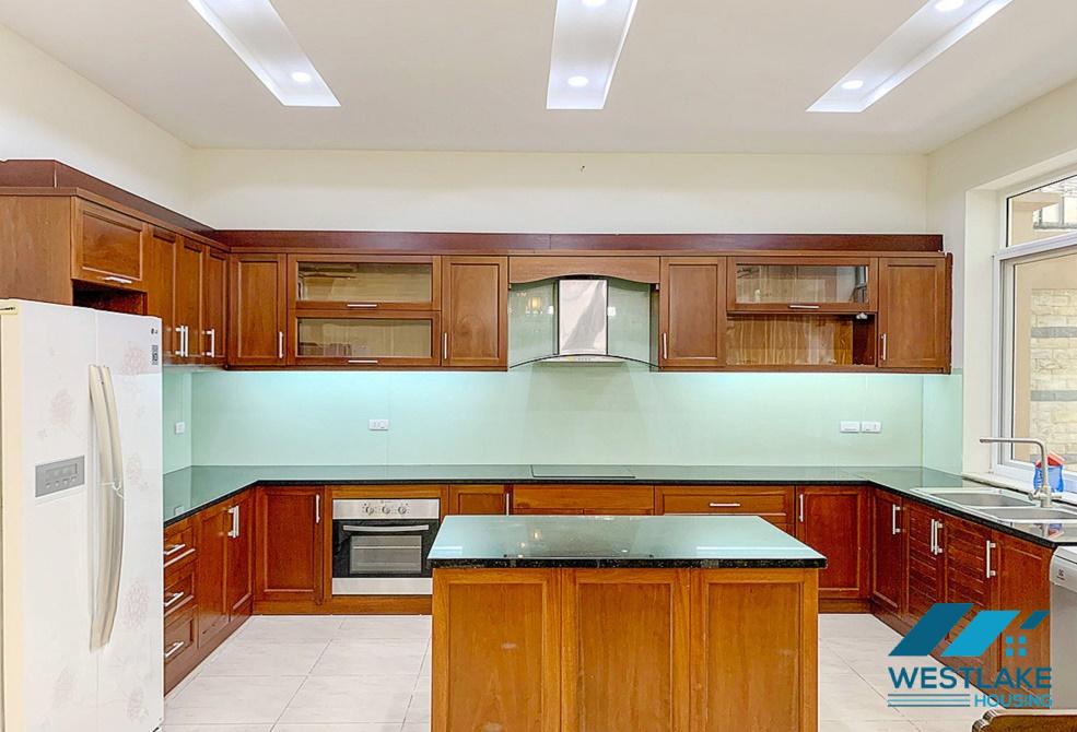 A nice villa for rent in C Block, near Unis School, Ciputra, Tay Ho, Ha Noi