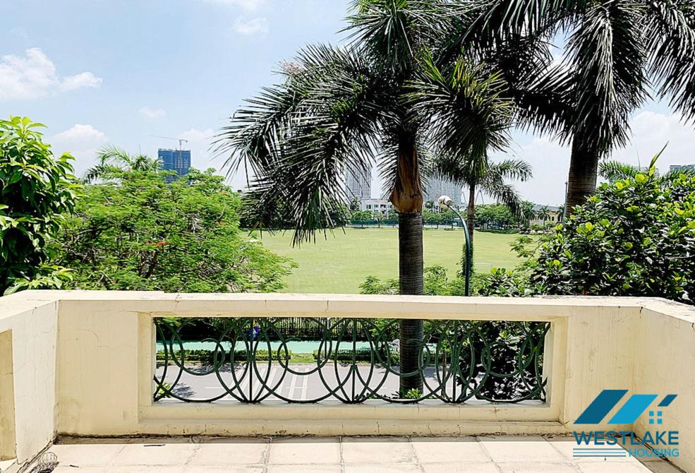 A nice villa for rent in C Block, near Unis School, Ciputra, Tay Ho, Ha Noi
