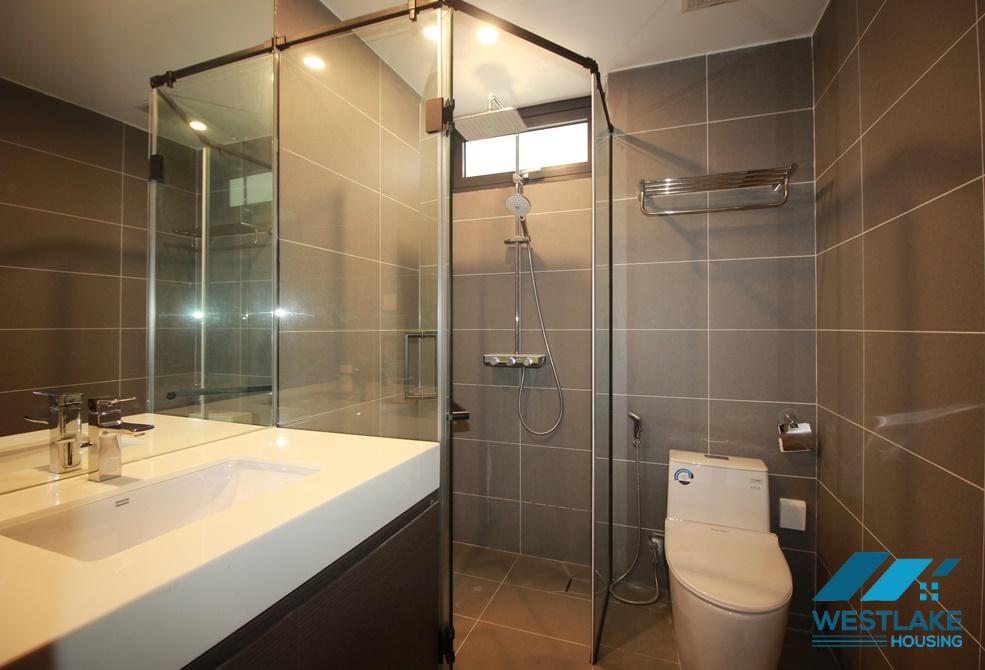 Brand new and lake view 3 beds apartment for rent in Tay Ho area