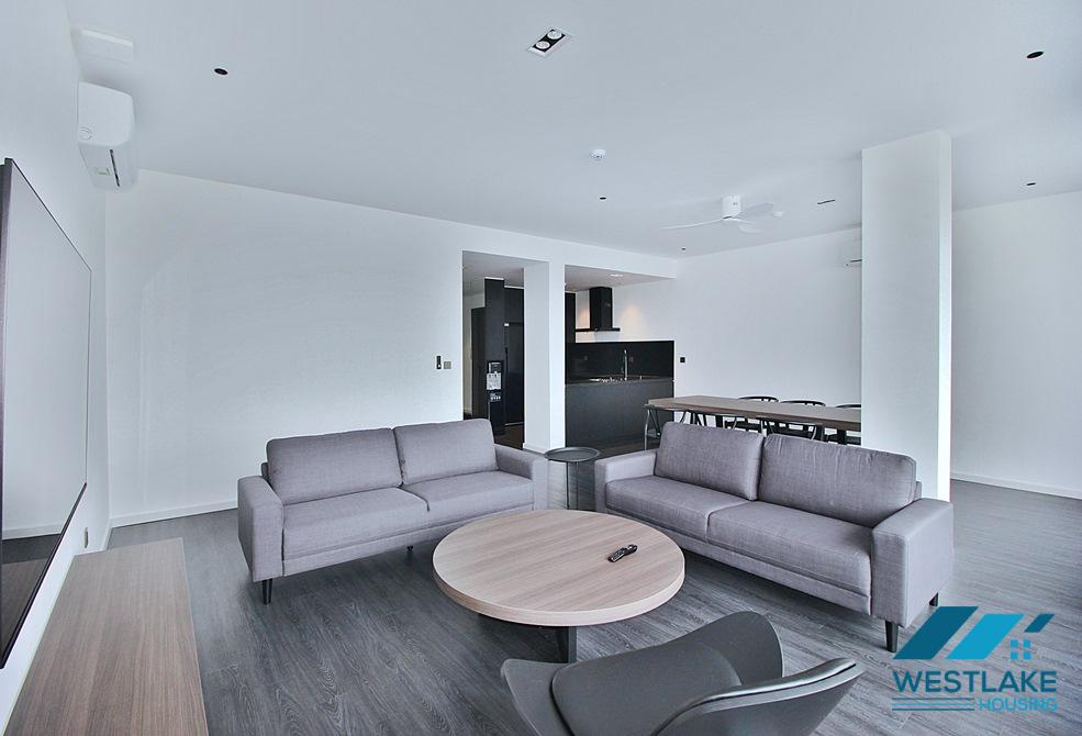 Modern and amazing West Lake view apartment for rent in Tay Ho, Ha Noi