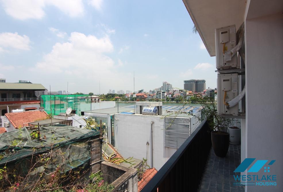 Super bright 1-bedroom apartment with an amazing view for rent on Tu Hoa