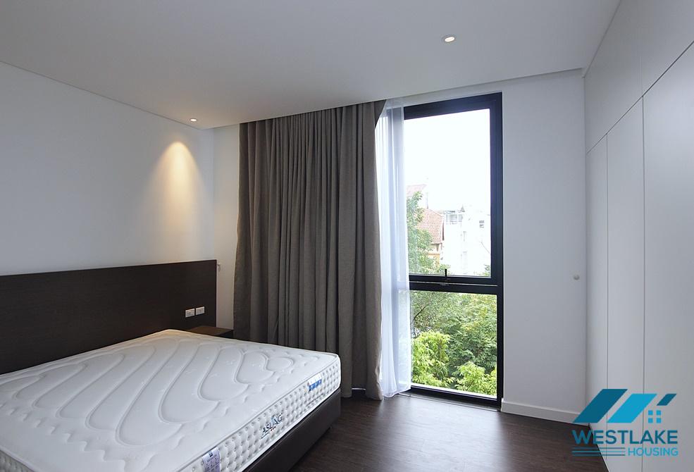 A marvelous apartment with beautiful West Lake view for rent in Tay Ho, Ha Noi
