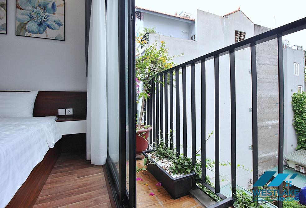 Well-designed one bedroom apartment for rent on Trinh Cong Son street, Tay Ho, Ha Noi