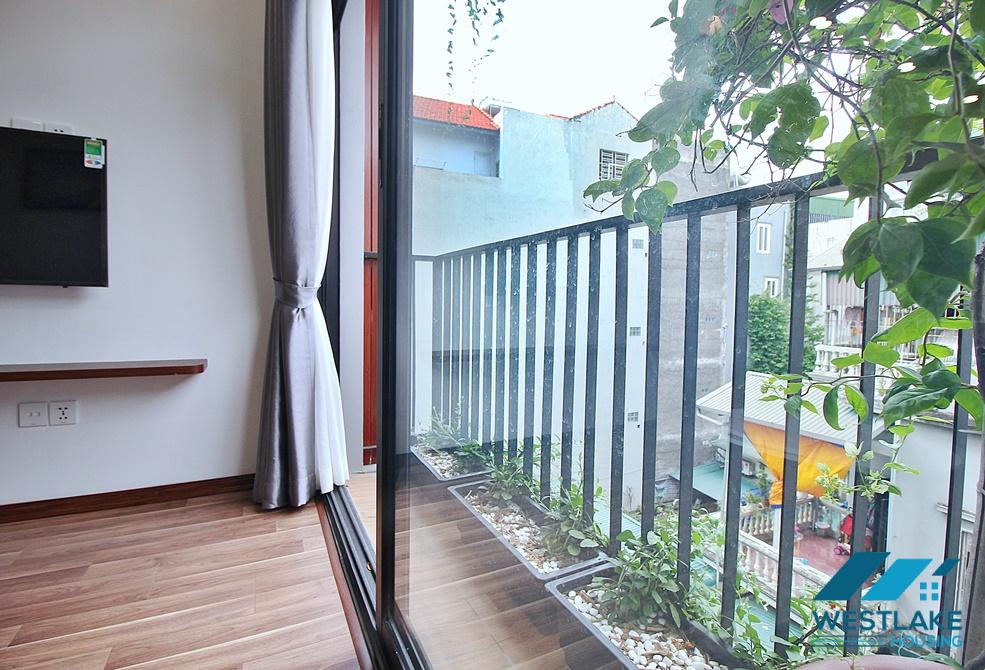 Well-designed one bedroom apartment for rent on Trinh Cong Son street, Tay Ho, Ha Noi
