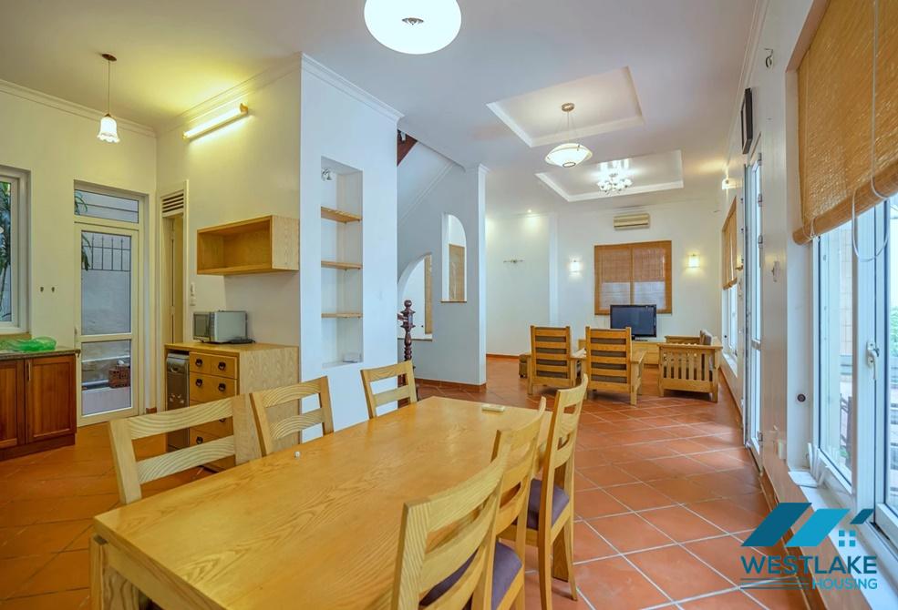 Nice house with outside swiming pool for rent in Tay Ho, Ha Noi