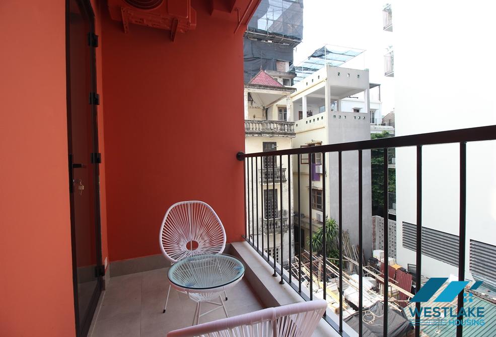 A brand new 1 bedroom apartment for rent in Tu hoa, Tay ho, Hanoi