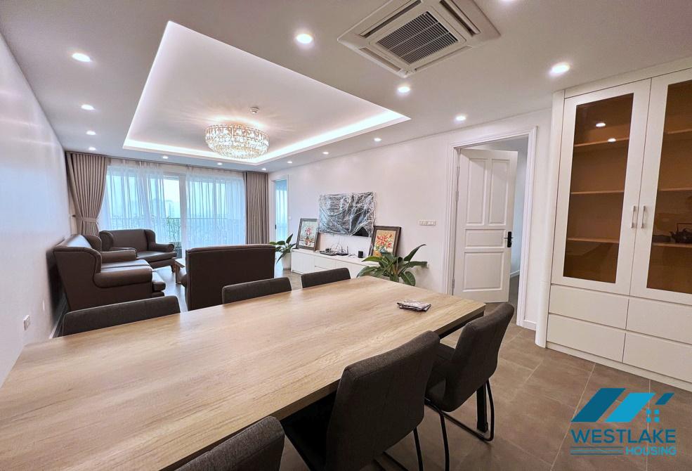 Newly renovated 04 bedrooms apartment for rent in P1 Tower, Ciputra, Ha Noi