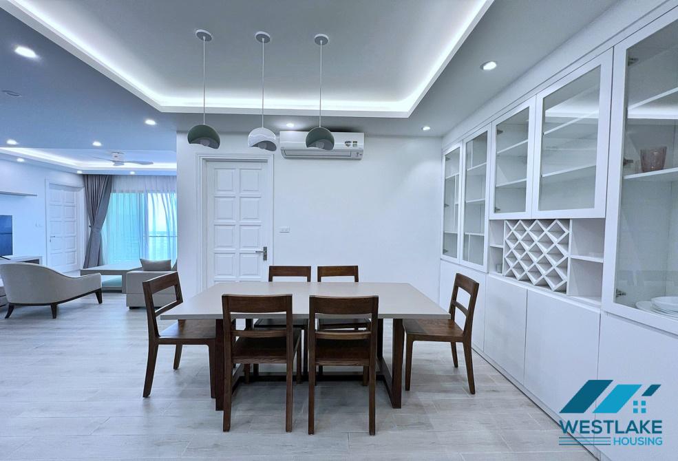 Nice 04 bedrooms apartment for rent in E1 Tower, Ciputra, Tay Ho, Hanoi