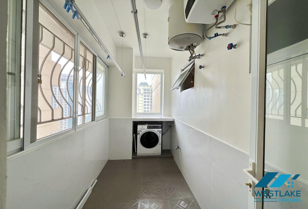Nice 04 bedrooms apartment for rent in E1 Tower, Ciputra, Tay Ho, Hanoi