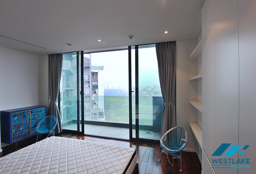 Cho Thuê Căn Hộ 2 Phòng Ngủ Hiện Đại, Sáng Thoáng View Hồ Tại Phố Xuân Diệu, Tây Hồ.