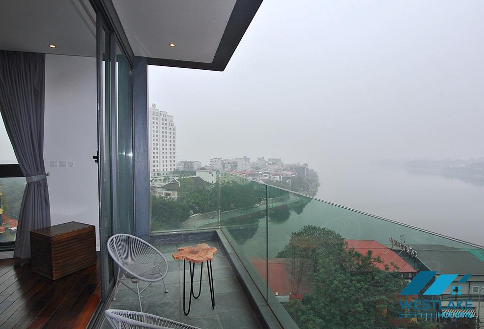 Cho Thuê Căn Hộ 2 Phòng Ngủ Hiện Đại, Sáng Thoáng View Hồ Tại Phố Xuân Diệu, Tây Hồ.
