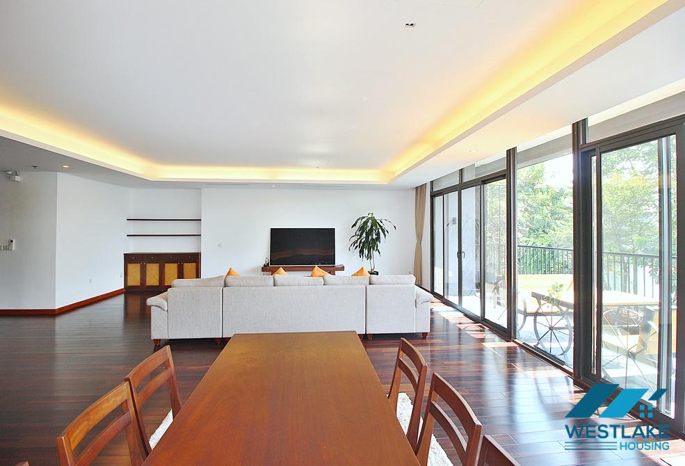 Indochina style 04 bedrooms apartment for rent on Tu Hoa street, Tay Ho district, Ha Noi