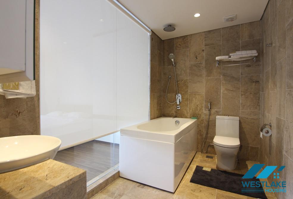 A lake view 2 bedroom apartment in Yen phu village, Tay ho