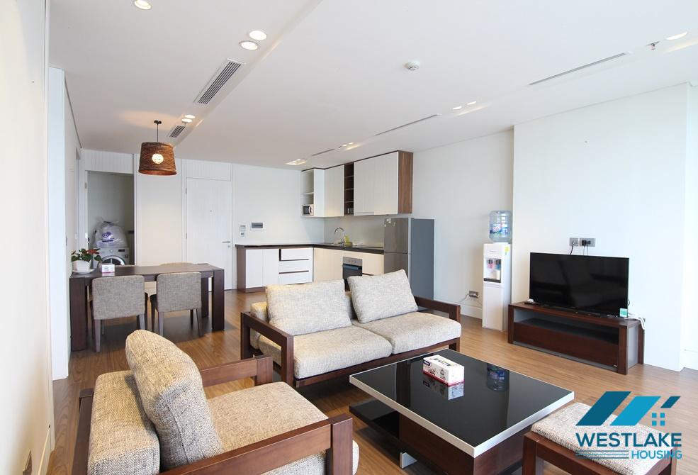 A lake view 2 bedroom apartment in Yen phu village, Tay ho