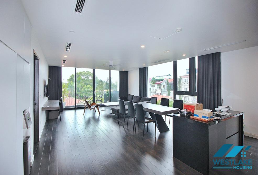 Morden and bright 3 bedrooms apartment for rent in Tay Ho, Ha Noi