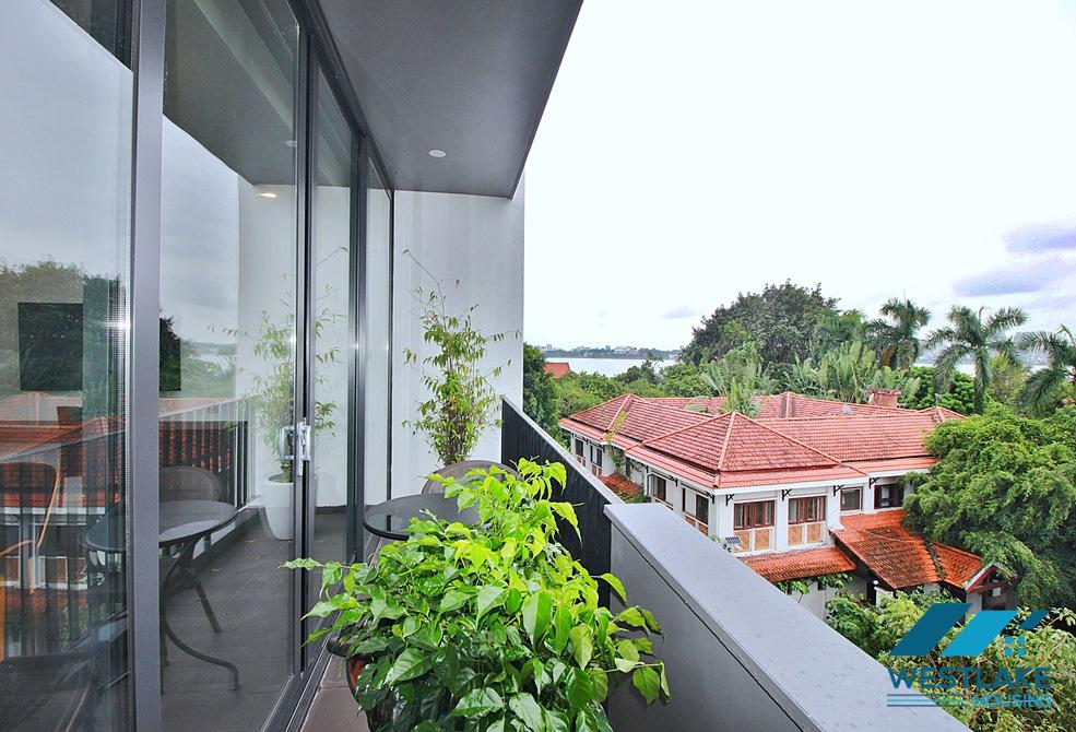 Morden and bright 3 bedrooms apartment for rent in Tay Ho, Ha Noi