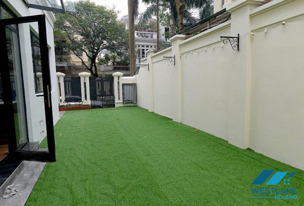 Beautiful renovated villa for rent in C Block, Ciputra compound, Tay Ho, Ha Noi