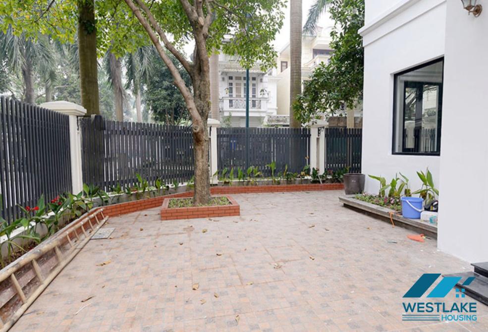 Beautiful renovated villa for rent in C Block, Ciputra compound, Tay Ho, Ha Noi