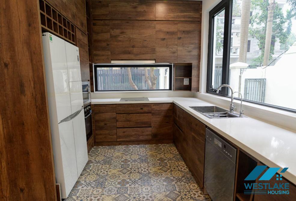 Beautiful renovated villa for rent in C Block, Ciputra compound, Tay Ho, Ha Noi