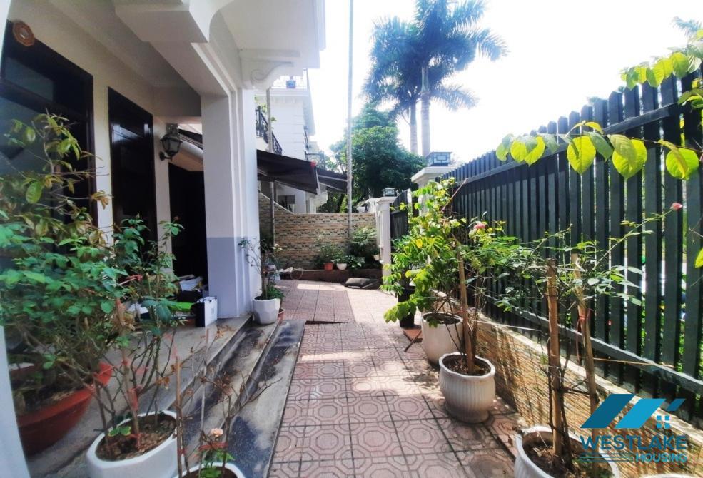 A lovely villa for rent in C Block, Ciputra, Tay Ho, Ha Noi