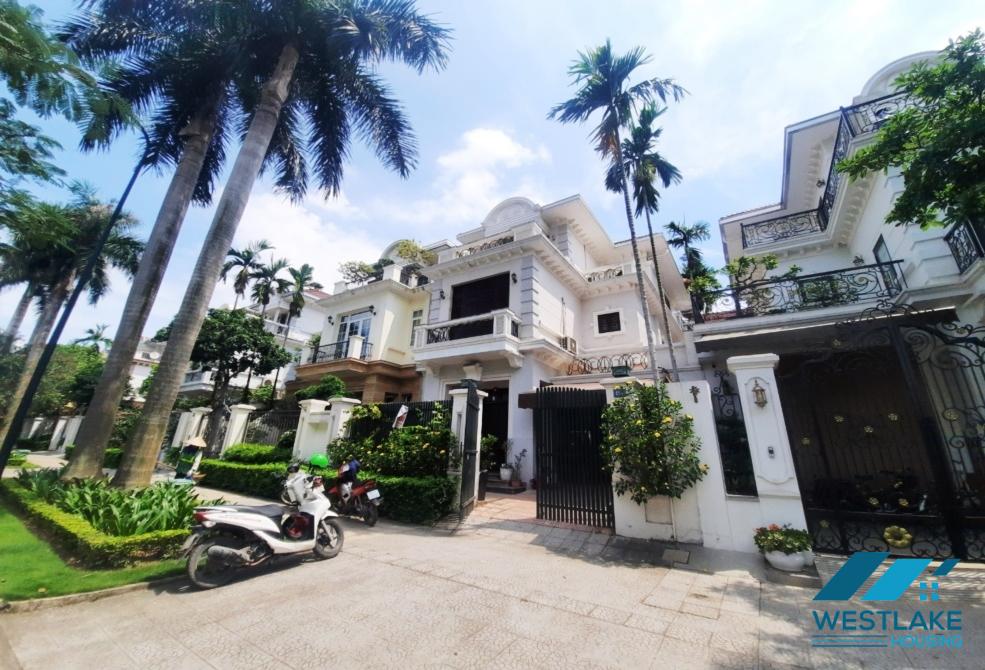 A lovely villa for rent in C Block, Ciputra, Tay Ho, Ha Noi