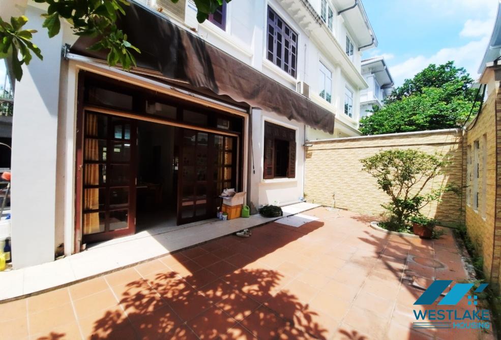 A lovely villa for rent in C Block, Ciputra, Tay Ho, Ha Noi