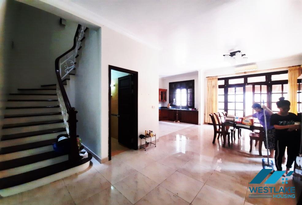 A lovely villa for rent in C Block, Ciputra, Tay Ho, Ha Noi