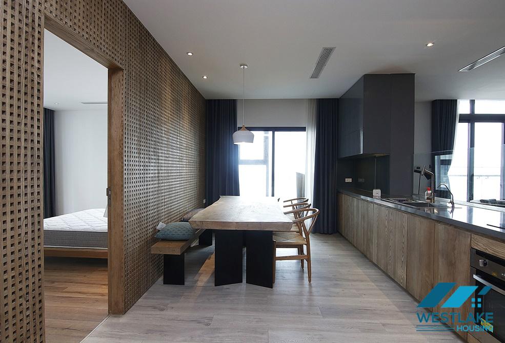 Cho thuê căn hộ 3 phòng ngủ nội thất đẹp view hộ tại Sun Gran Thụy Khuê