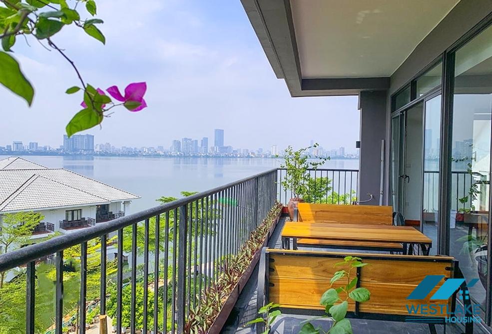  Cho Thuê Căn Hộ 4 Phòng Ngủ Tuyệt đẹp, Ban Công Rộng Thoáng View Hồ Tại Từ Hòa, Tây Hồ, Hà Nội