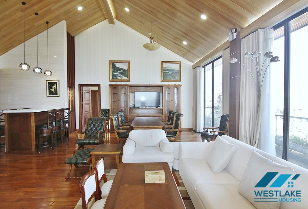 Luxury Elegant and Stylish duplex apartment for rent in Tay Ho, Ha Noi