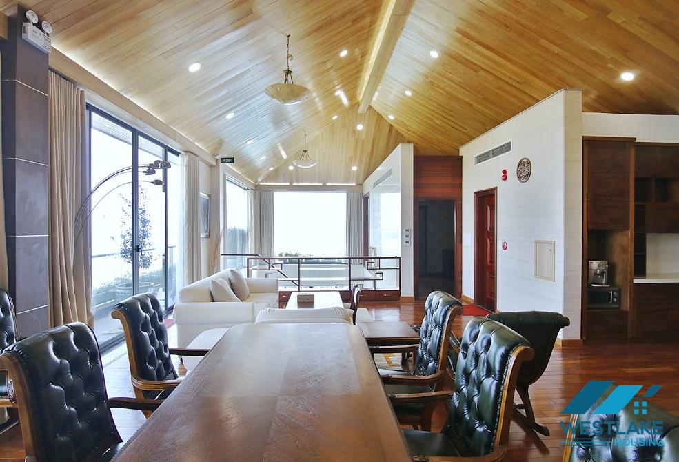 Luxury Elegant and Stylish duplex apartment for rent in Tay Ho, Ha Noi