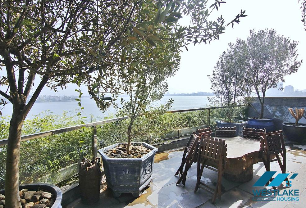 Luxury Elegant and Stylish duplex apartment for rent in Tay Ho, Ha Noi