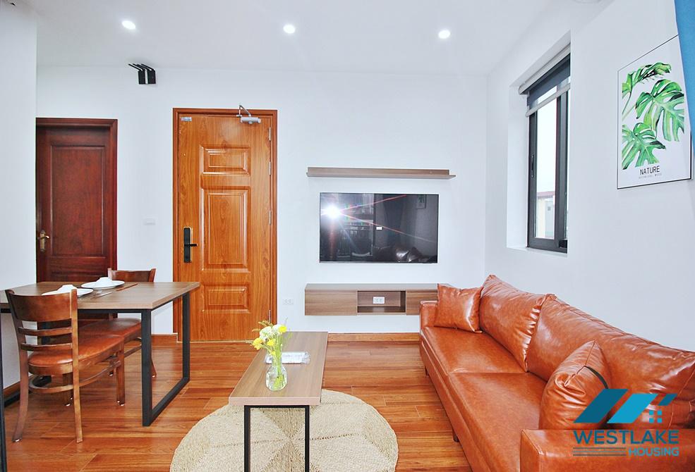 Brand new one bedroom apartment with big balcony for rent in Tay Ho, Hanoi