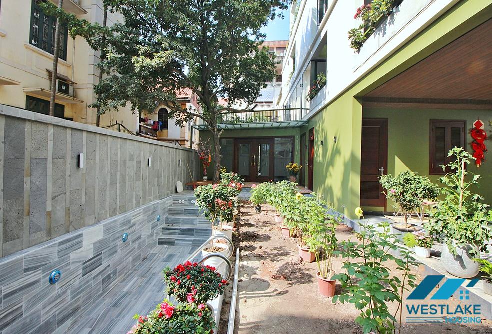 A brand new garden villa with swiming pool in Tay ho, Hanoi