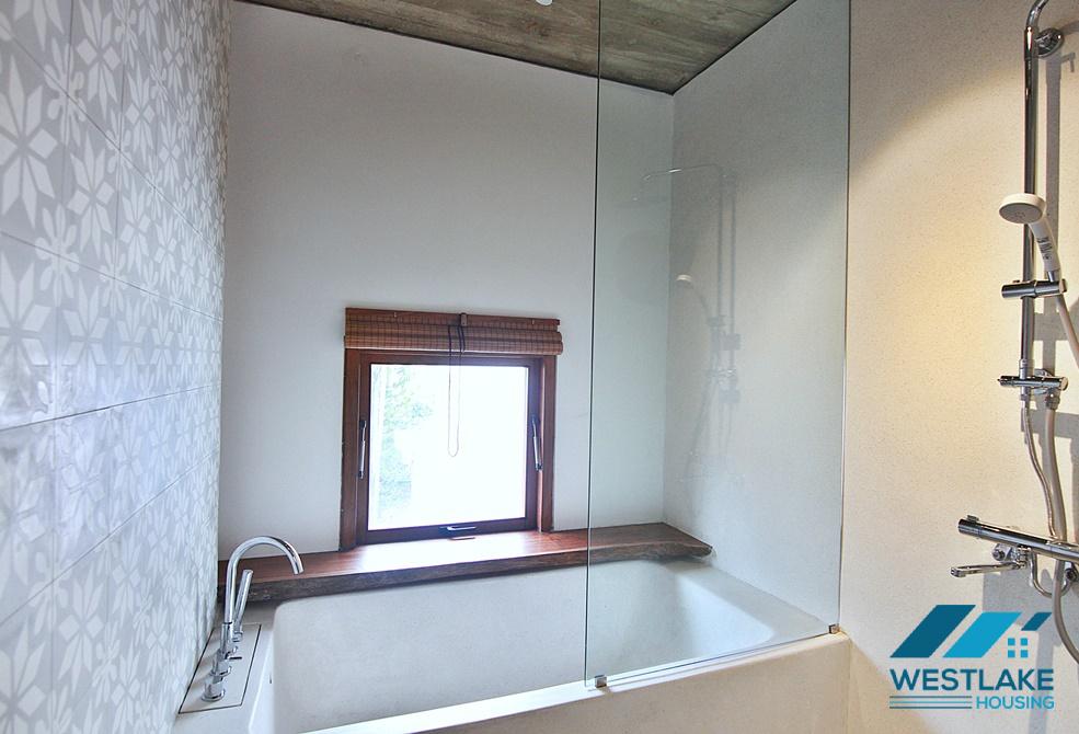 A Japanese style villa for rent in To ngoc van, Tay ho