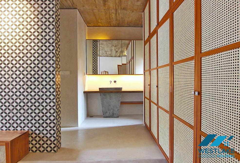 A Japanese style villa for rent in To ngoc van, Tay ho