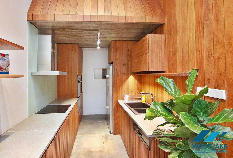 A Japanese style villa for rent in To ngoc van, Tay ho