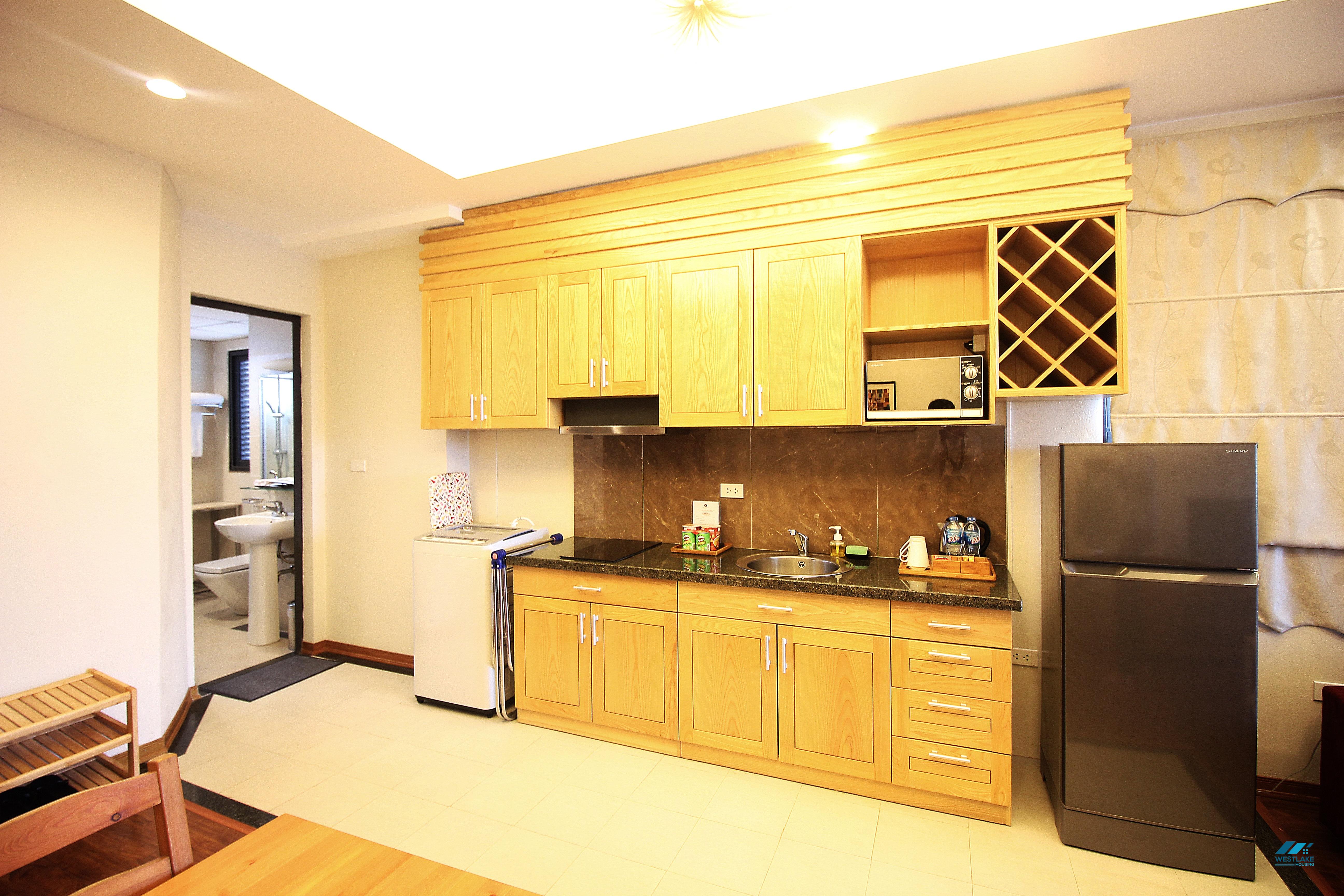 Lakeview Studio for rent in Ho Ba Mau st, Hai Ba Trung district, Ha Noi.