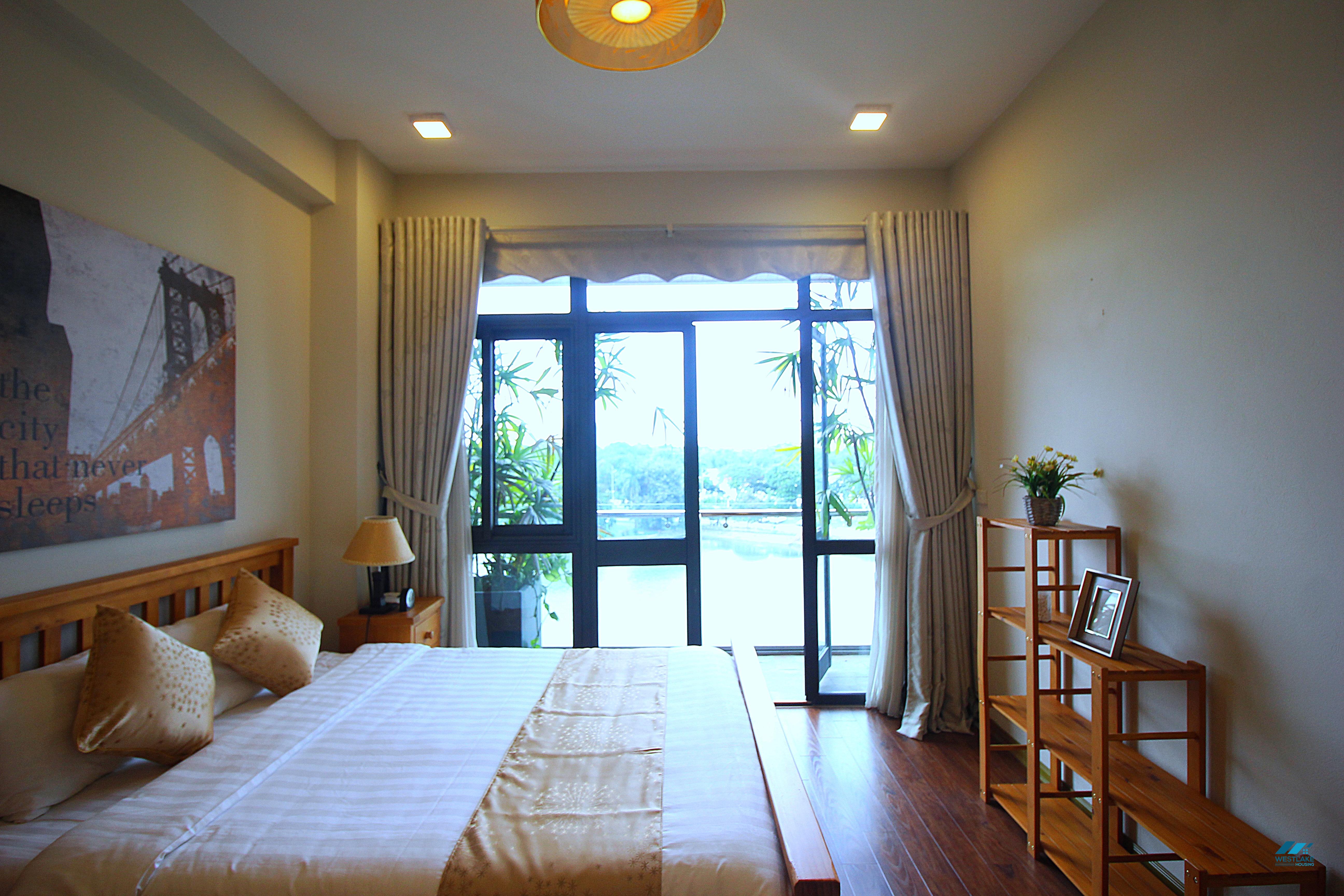 Lakeview Studio for rent in Ho Ba Mau st, Hai Ba Trung district, Ha Noi.