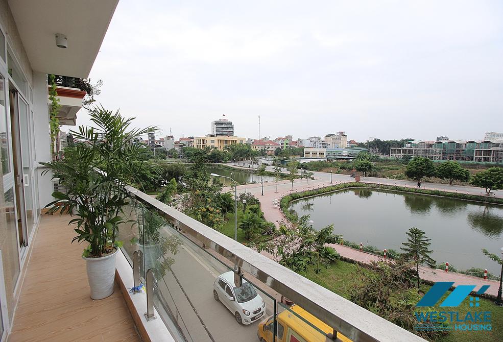 Nice view 2 bedrooms apartment for rent in Trinh Cong Son st, Tay Ho