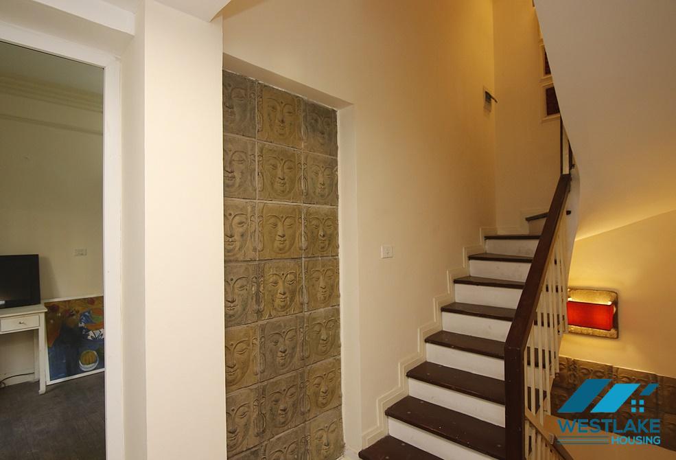 Nice house with 4 bedrooms for rent in Tay Ho District, Ha Noi
